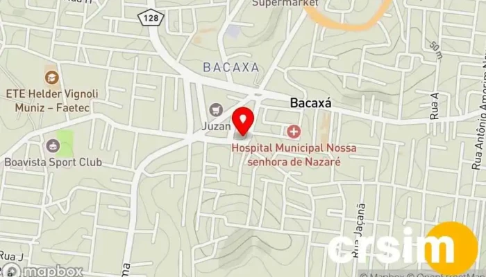 mapa de Brothers Multimarcas Loja de Roupa em Saquarema