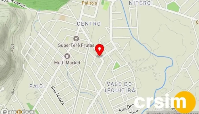 mapa de Brunna Modas Loja de Roupa em Guapimirim