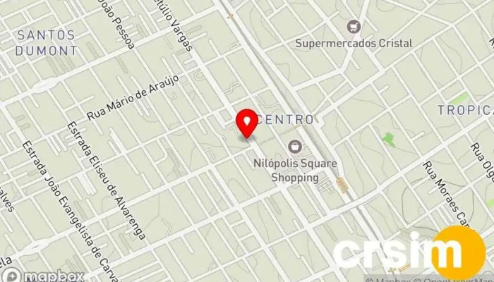 mapa de Caliman Boutique Loja de Roupa em Nilópolis