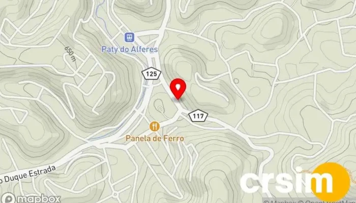 mapa de Camiluz STORE Loja de Roupa em Paty do Alferes