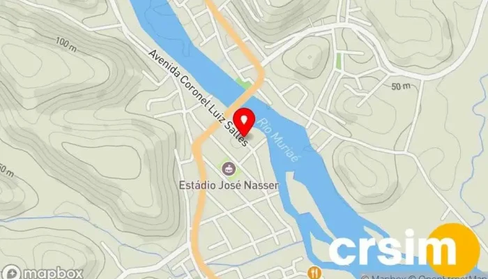 mapa de CANTINHO DA MODA Loja de Roupa em Italva