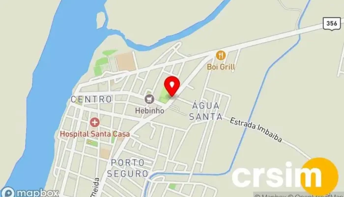 mapa de Carlas Modas Loja em São João da Barra