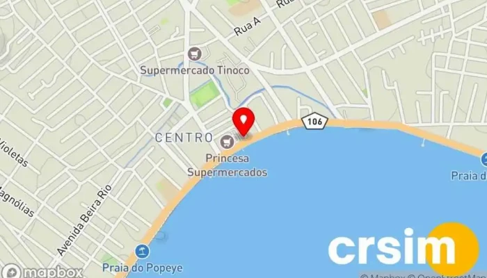 mapa de Casa Das Tintas Iguaba Grande Loja de tintas em Iguaba Grande