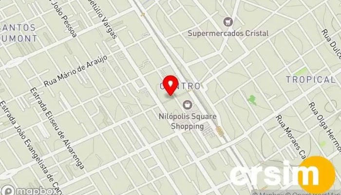 mapa de Casa do Biscoito - Nilópolis Loja de biscoitos em Nilópolis