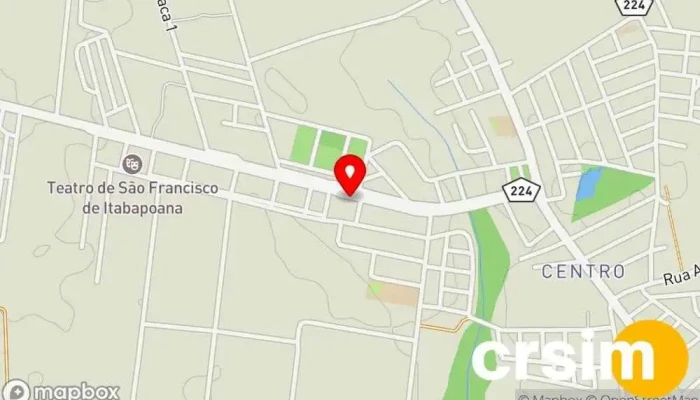 mapa de Casa do Campo - São Francisco de Itabapoana rj Supermercado em São Francisco de Itabapoana