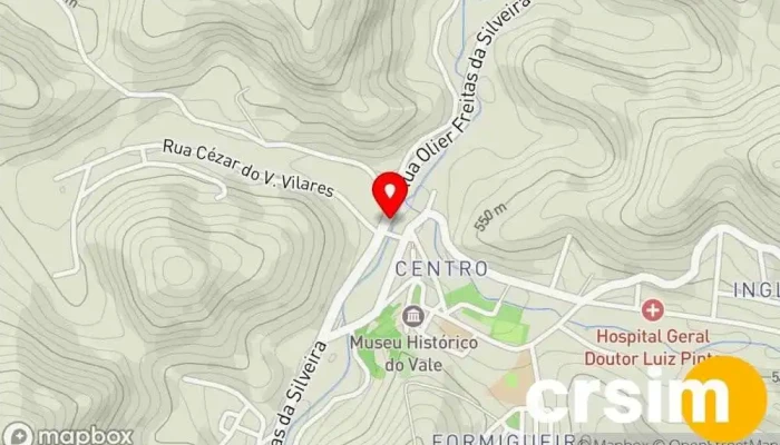 mapa de Casa do Campo Loja de ração em Rio das Flores