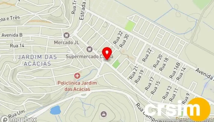 mapa de Casa dos Colchões Loja de móveis, Loja de colchões, Loja de sofás em Porto Real