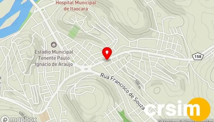 mapa de Casa dos Pássaros de Itaocara - Loja 1 Pet Shop em Itaocara