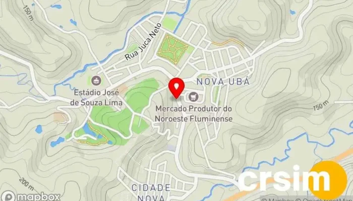 mapa de Casa Eccard Utilidades Criativas Loja de artigos domésticos em São José de Ubá