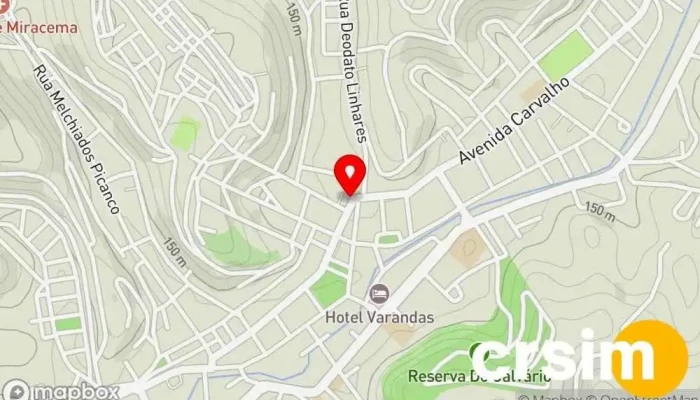 mapa de Casa Marcellino • Tudo em um só lugar desde 1922! Loja de departamento, Loja em Miracema