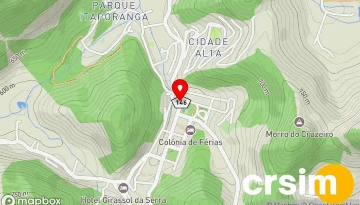 mapa de Casa Matriz Loja de Presentes em Santa Maria Madalena