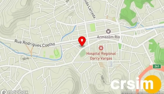mapa de CASA & VIDEO Loja de variedades, Loja de departamento, Loja de artigos domésticos em Rio Bonito