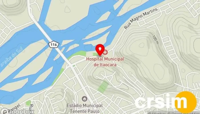 mapa de Casario Itaocara Materiais de Construção Ltda Loja de materiais de construção em Itaocara