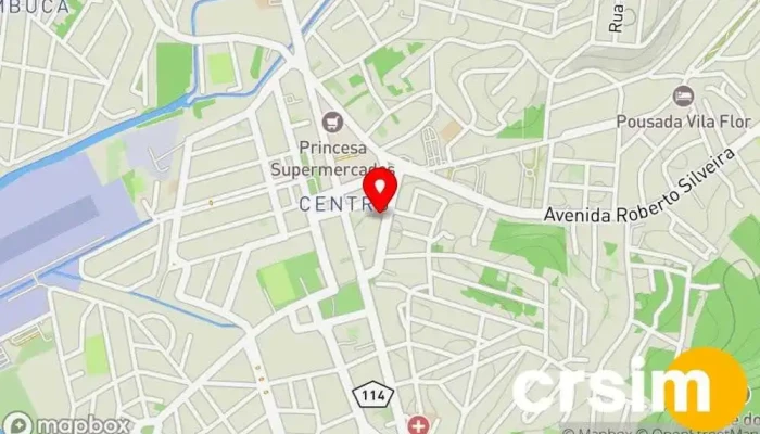 mapa de Casas Bahia Loja de departamento, Loja em Maricá