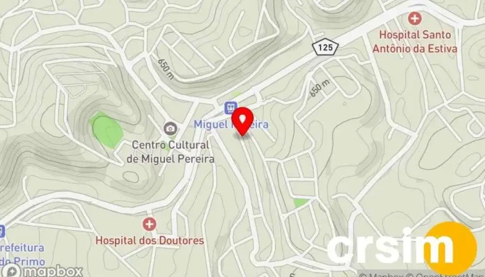 mapa de Casual Store Loja de Roupa em Miguel Pereira