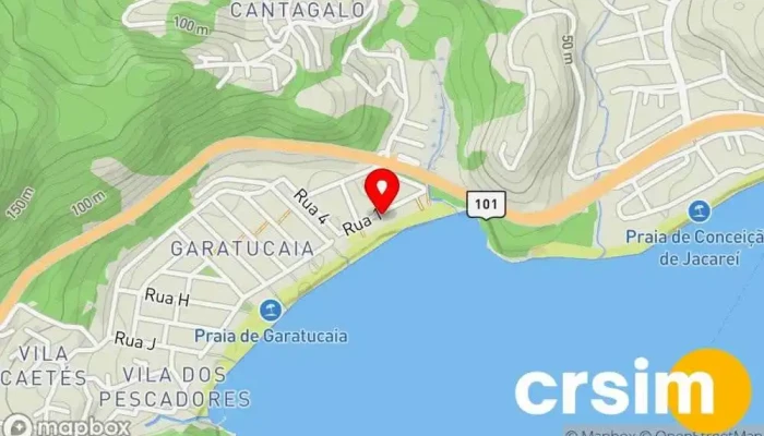 mapa de Cely Art's Store Loja em Angra dos Reis