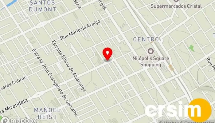 mapa de Censura 18 Loja de Roupa em Nilópolis