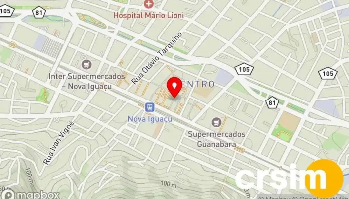mapa de censura18 Loja de Roupa em Nova Iguaçu