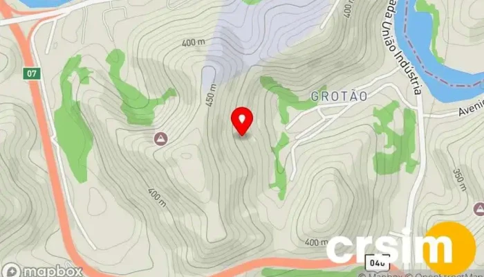 mapa de Centro  em Comendador Levy Gasparian