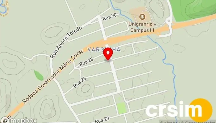mapa de Charmosinha moda íntima Loja de lingerie em Silva Jardim
