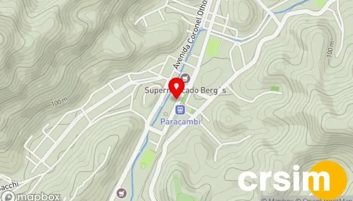 mapa de Chove Chuva Papelaria e Presentes Loja em Paracambi