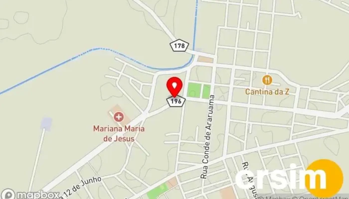 mapa de Cicle Pedal Loja de bicicleta, Escritório da empresa em Quissamã
