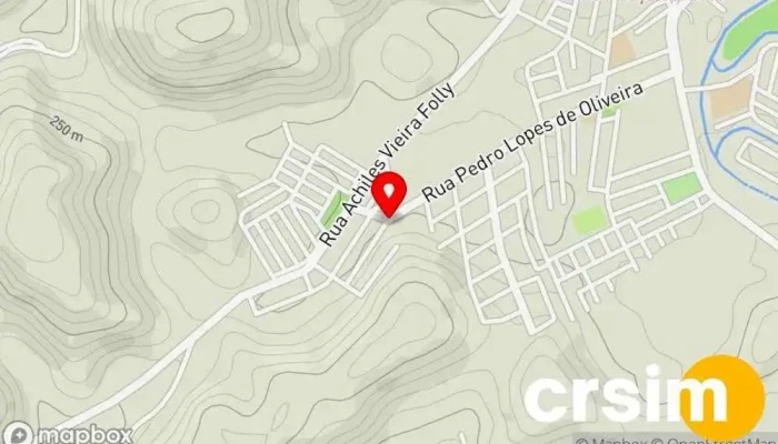 mapa de Cicle Pimentel Loja de bicicleta em Porciúncula
