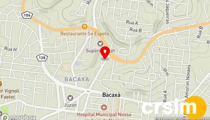 mapa de Citycol Loja de Roupa em Saquarema