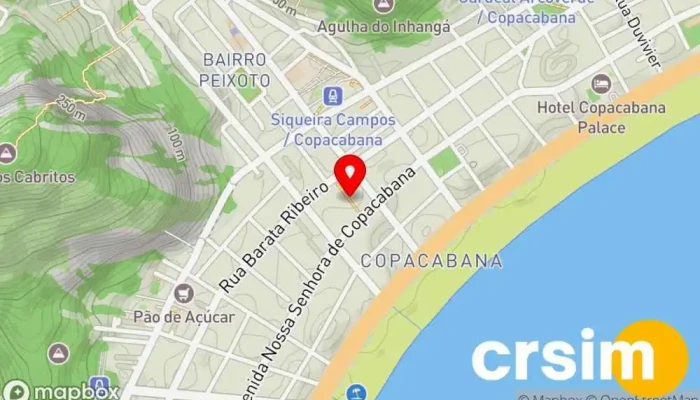 mapa de Claro Empresa de telecomunicação em Rio de Janeiro