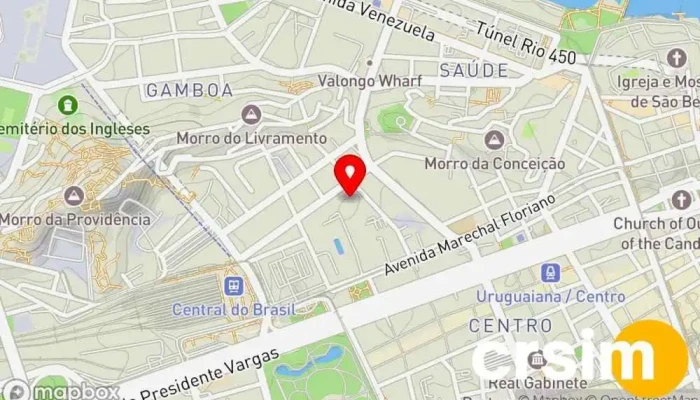 mapa de Claro Empresa de telecomunicação em Rio de Janeiro