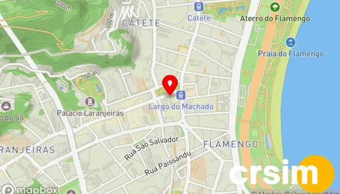 mapa de Claro Empresa de telecomunicação em Rio de Janeiro