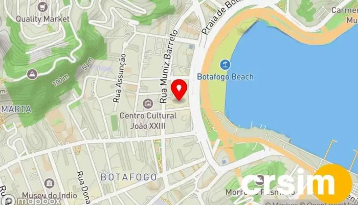 mapa de Claro Empresa de telecomunicação em Rio de Janeiro