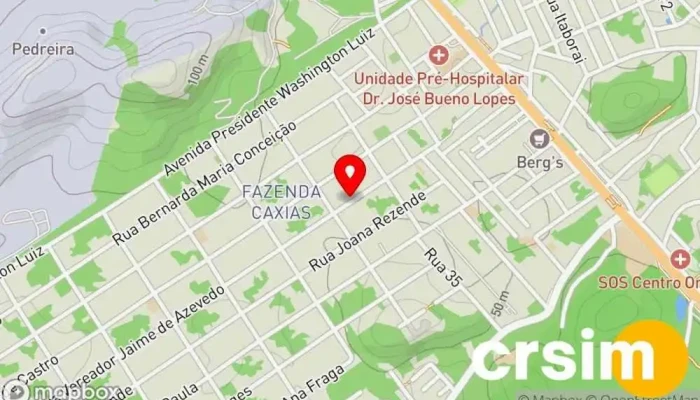 mapa de Closet Encanto Loja de moda feminina em Seropédica