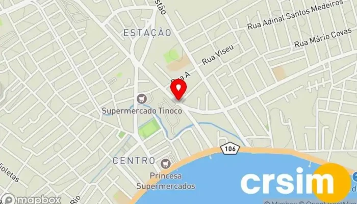 mapa de Closet Loja de Roupa em Iguaba Grande