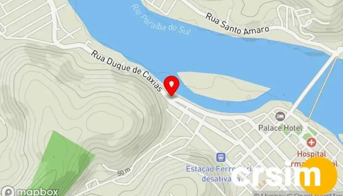 mapa de Colibri Uniformes Loja de uniformes em São Fidélis