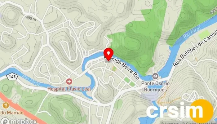 mapa de Comercial Duarte Chaveiro e Relojaria Artigo de Presen Loja de Presentes em Piraí