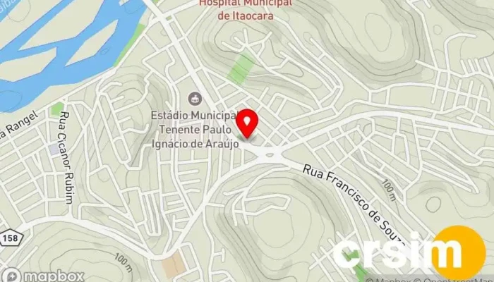 mapa de Comércio de Tecidos Itaocara O BARATÃO DAS ROUPAS Loja de Roupa em Itaocara