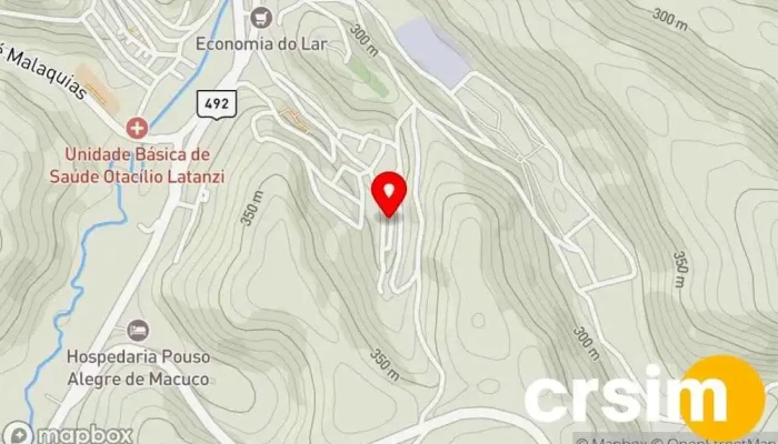 mapa de Conexão Confecções Loja de costura em Macuco