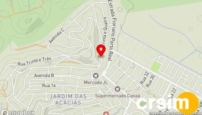 mapa de COWBOY BRASIL Perfumaria em Porto Real