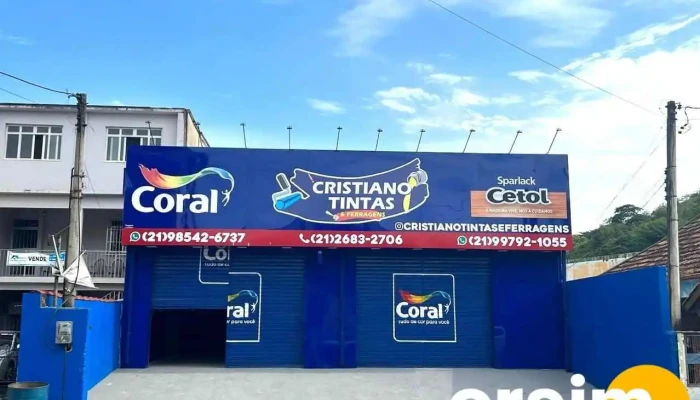 Cristiano Tintas e Ferragens - Loja de Materiais para Construção - Paracambi