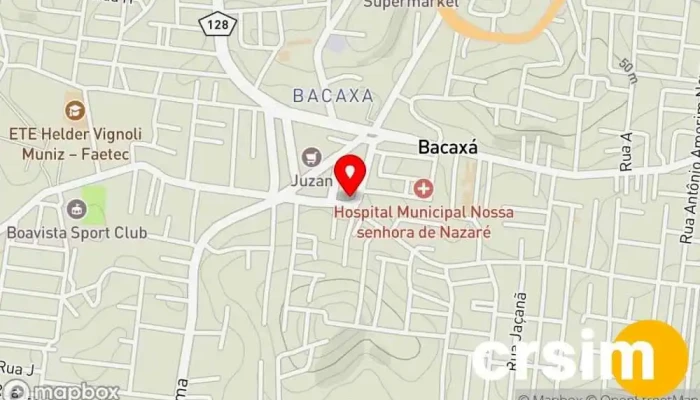 mapa de CS STORE Loja de Roupa em Saquarema