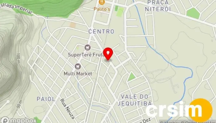 mapa de Customize-se Loja de roupas de trabalho em Guapimirim