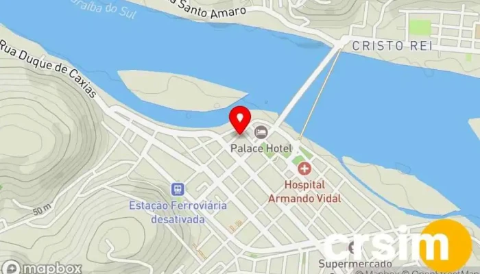 mapa de Dalva Modas Loja de Roupa em São Fidélis
