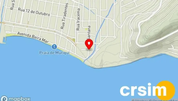 mapa de D'Biquini Moda Praia Loja de Roupa em Mangaratiba