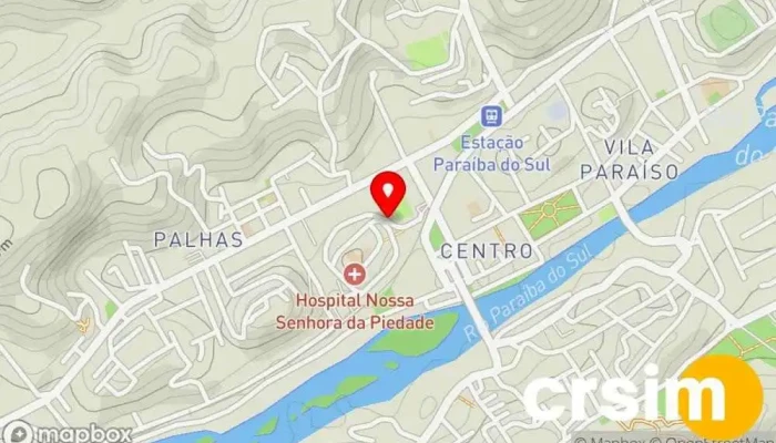 mapa de D&C Brand Stores Loja de Roupa em Paraíba do Sul