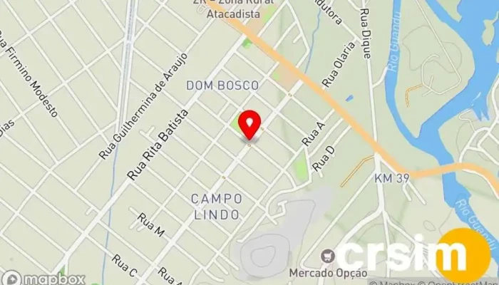 mapa de DekaSublime Loja de Presentes em Seropédica