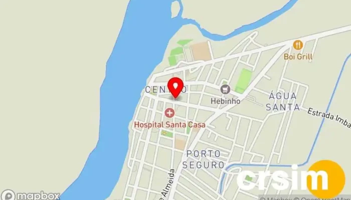 mapa de Dieguez Sjb Loja de Roupa em São João da Barra