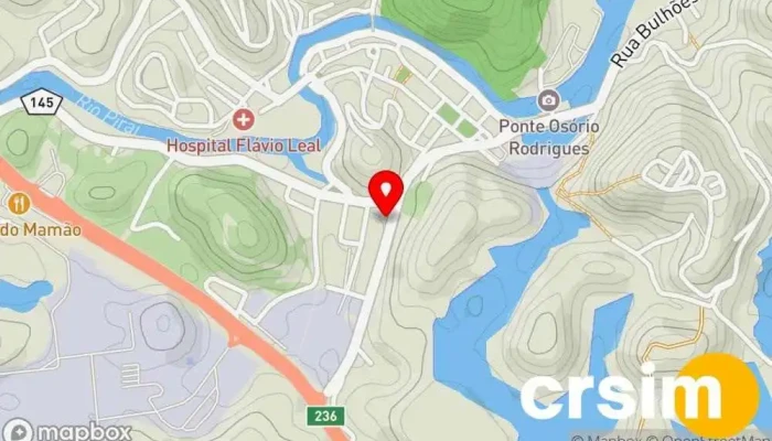 mapa de Dimapil Distribuidora de Material Pirai Ltda Loja de materiais de construção em Piraí
