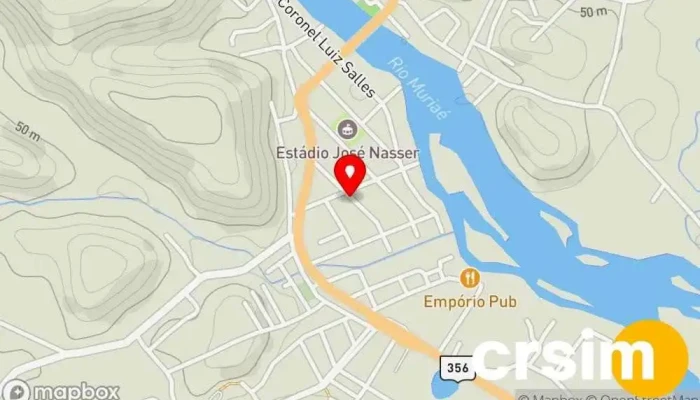 mapa de DISFRIOS Supermercado em Italva
