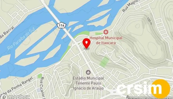 mapa de Dmais Havaianas - Itaocara Loja em Itaocara